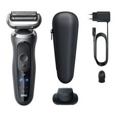 Braun Series 7 72-G1200s Electric Shaver - Ultimate Precision for a Smooth Shave - Black